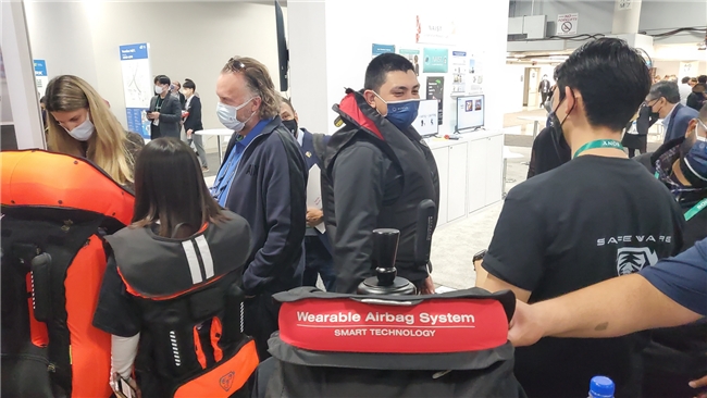 CES라스베이거스 세이프웨어 행사 참여 현장 (제공 : 고려대학교 산학협력단)