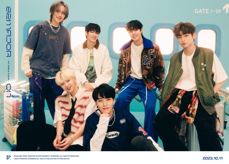 82MAJOR, 선공개 타이틀곡 ‘Sure Thing’ 콘셉트 포토 공개…‘달달+청량’ 매력 예고