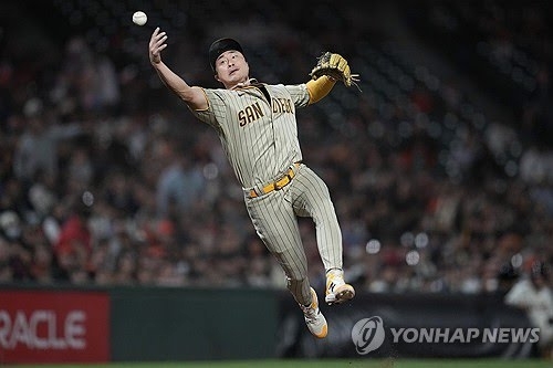 고군분투하고 있는 김하성