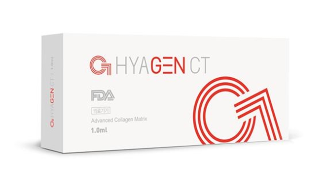▲콜라겐 사용조직 보충제 ‘HYAGEN CT’