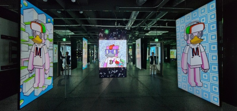 세븐빌리언랩스, 위플갤러리에서 디지털 아트 NFT 전시회 개최