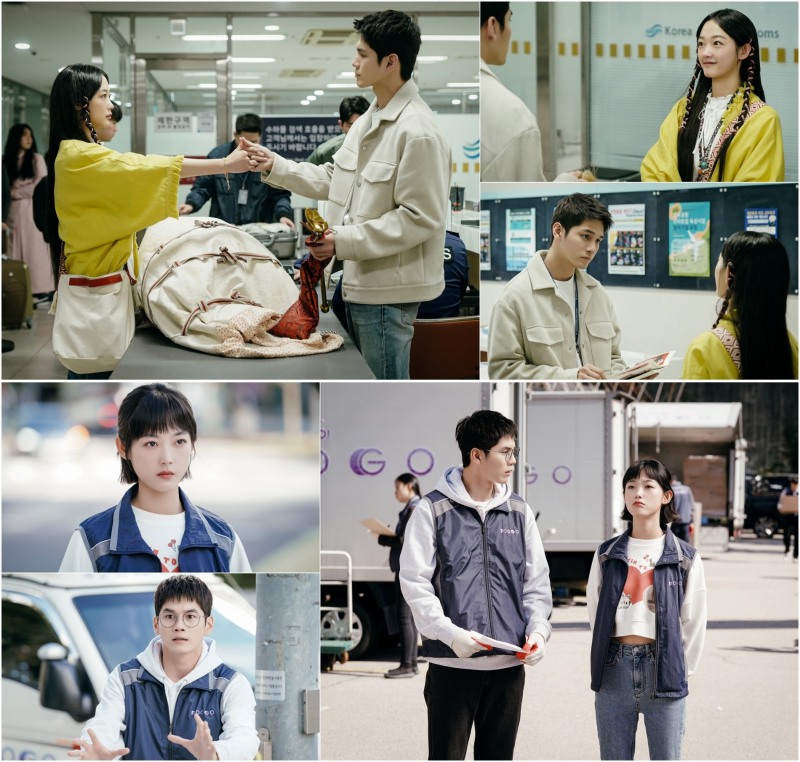 ‘힘쎈여자 강남순’ 이유미X옹성우, 흥미로운 첫 만남→다이내믹 공조 담은 커플 스틸 공개