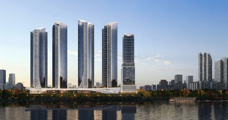 여의도 한양아파트재건축 조감도(사진=포스코이앤씨제공)