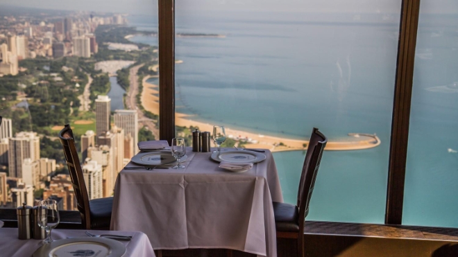 전격 폐업을 선언한 시카고 존행콕센터 95층 시그니처룸 / 연합뉴스