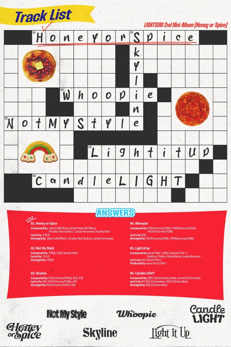 LIGHTSUM(라잇썸), 미니 2집 트랙리스트 공개…‘강렬한 타이틀부터 자체 프로듀싱 도전한 수록곡까지’