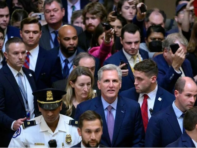 (상보) 바이든 탄핵 시도 매카시 축출...미 사상 첫 하원의장 해임