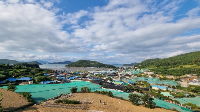 대상지 금일읍 동송마을 전경 / 사진=완도군 제공