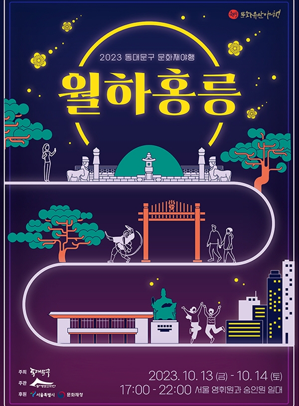 동대문구청-동대문문화재단, ‘2023 동대문구 문화재야행_월하홍릉(月下洪陵)’ 개최