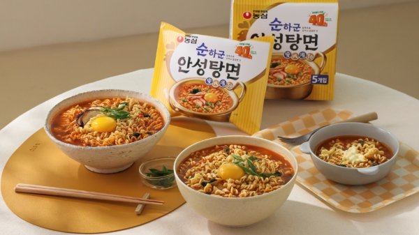 농심, 매운맛 제로 ‘순하군 안성탕면’ 출시