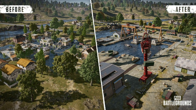 크래프톤, '배틀그라운드'의 상징 '에란겔' 대폭 개선