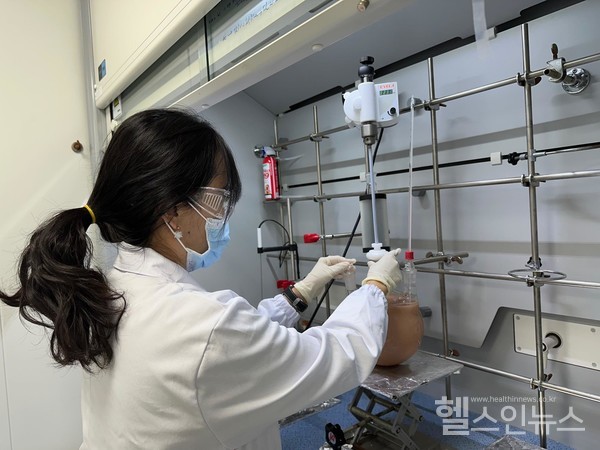 케이메디허브의약생산센터공정개발팀(케이메디허브제공)