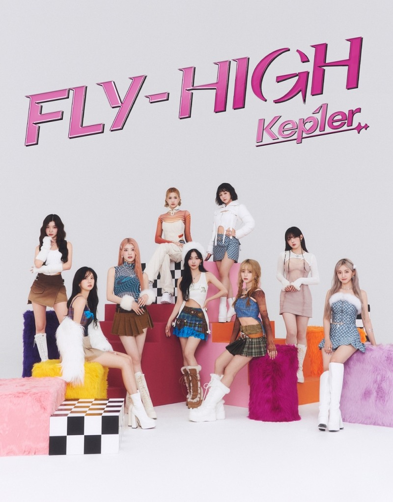 케플러, 내달 22일 일본 세 번째 싱글 ‘FLY-HIGH’ 발매…타이틀곡은 ‘Grand Prix’
