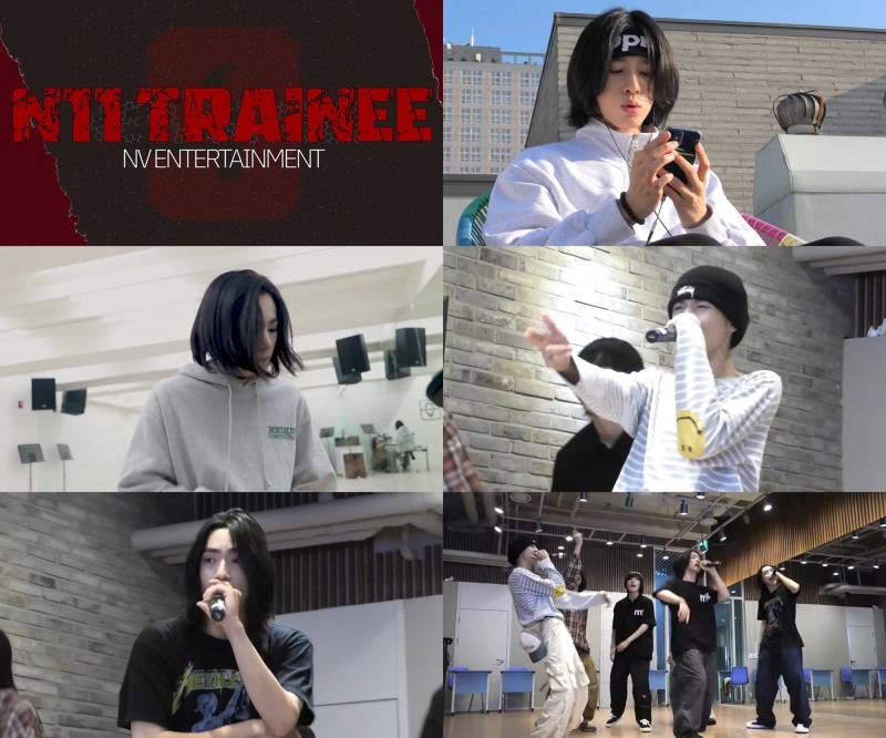 엔브이(NV)엔터, 새 보이그룹 연습생 브이로그 오픈…월말 평가 현장 공개