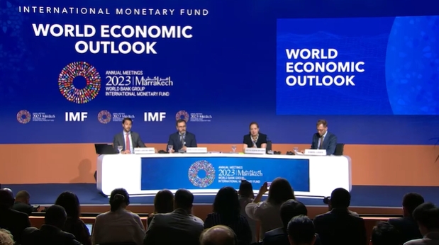 (상보) IMF, 올해 세계 성장전망 3% 유지...내년 2.9%로 0.1%P 하향