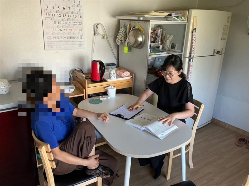 복지수급자 조사 / 사진=장흥군 제공