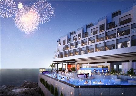 인천 영흥도 쎄시오리조트 조감도