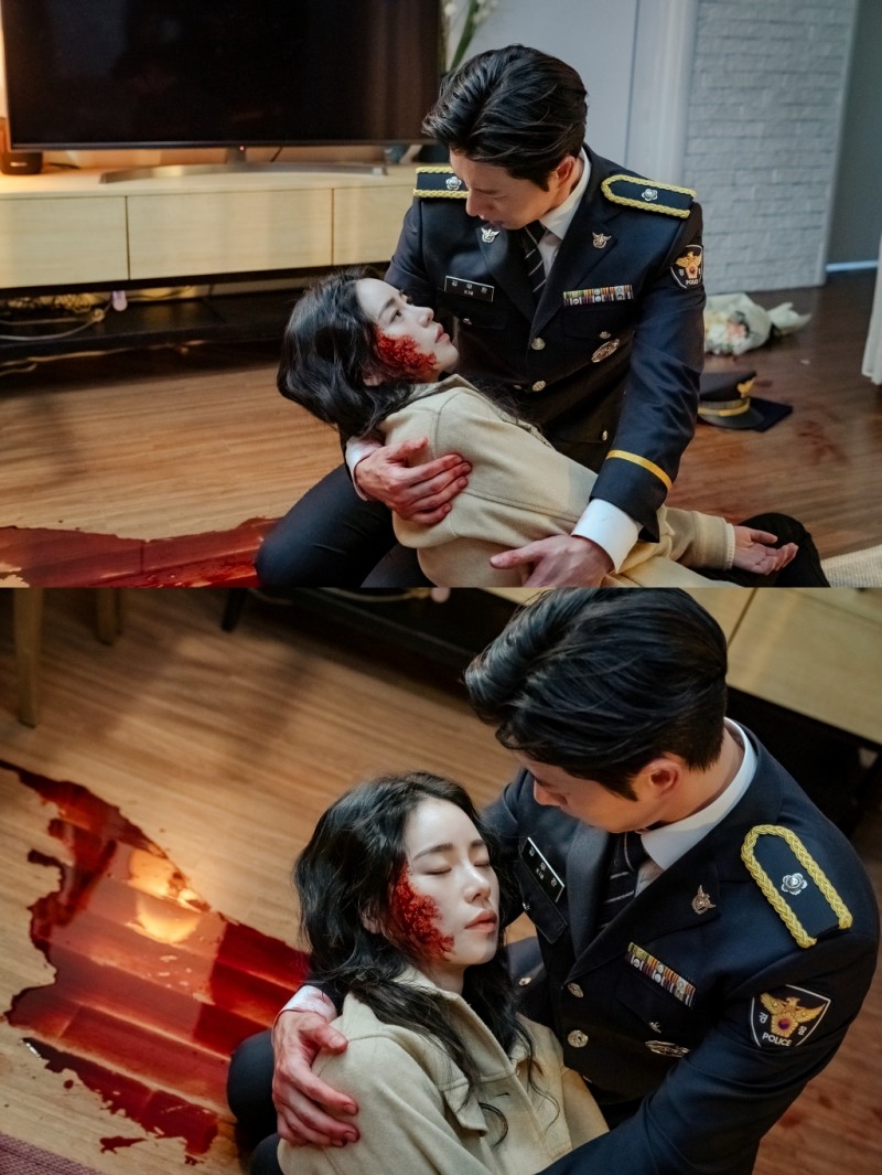 ‘국민사형투표’ 임지연, 박해진 품에서 피 철철 실신…숨멎 전개 예고