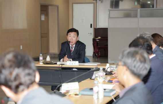 청주 다목적 실내체육관 조성사업 기본계획 수립용역 최종보고회 개최