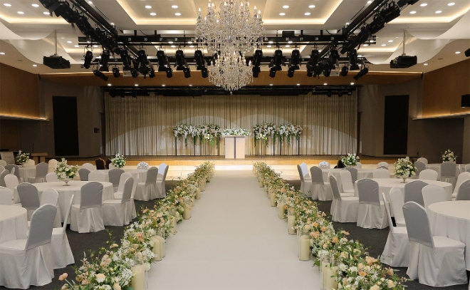 하나 그랜드 홀 명동 내부 / 사진=하나금융 제