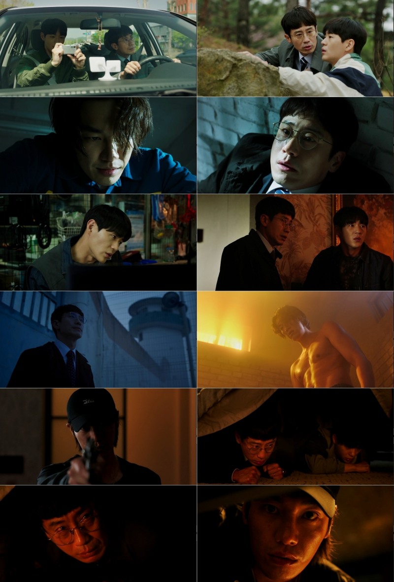 ‘악인전기’ 신하균X김영광, 시청자 심장 철렁…‘섬뜩한 눈맞춤 엔딩’