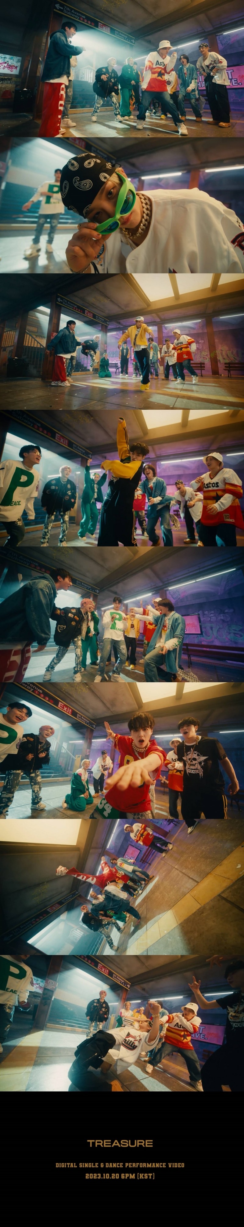 트레저, 'B.O.M.B' 댄스 퍼포먼스 비디오 티저 공개…프리스타일 댄스 눈길