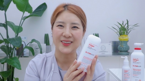 닥터포헤어, 개그우먼 강유미와 네이버 쇼핑 라이브 진행