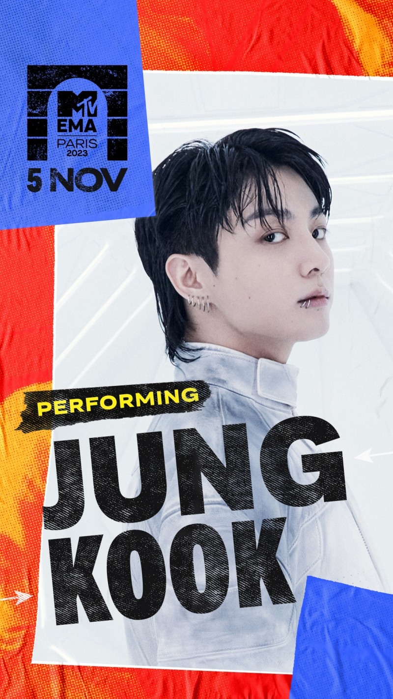 방탄소년단 정국, 내달 5일 프랑스 파리에 뜬다…‘2023 MTV EMA’ 퍼포머 확정