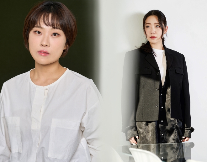 공연부문 수상자 이오진 연출가(왼쪽), 미술부문 수상자 유신애 작가 / 사진=두산연강재단 제공