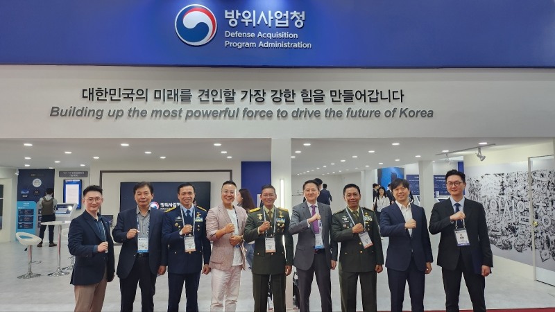 한국 - 인도네시아 기업 간 BPA 업무 협약을 체결한 모습 (출처 = 큐버스랩)