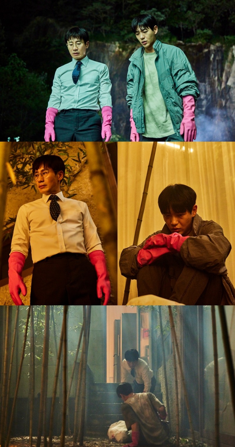 ‘악인전기’ 절망한 신하균X공포에 질린 신재하, 벼랑 끝에 선 형제