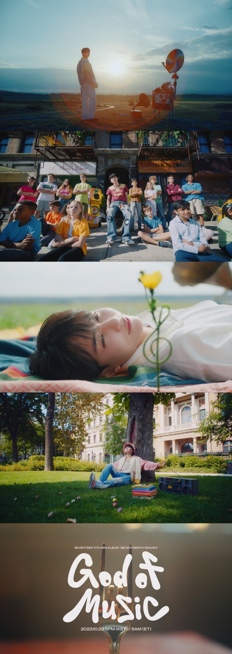 세븐틴, 타이틀곡 ‘음악의 신’ 뮤직비디오 티저 공개…컴백 기대감 최고조