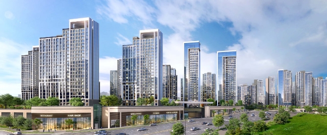 청주사모2구역 투시도 / 사진=현대건설 제공