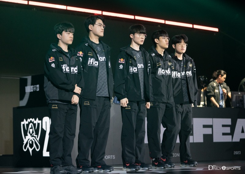 BLG를 상대하게 된 T1.
