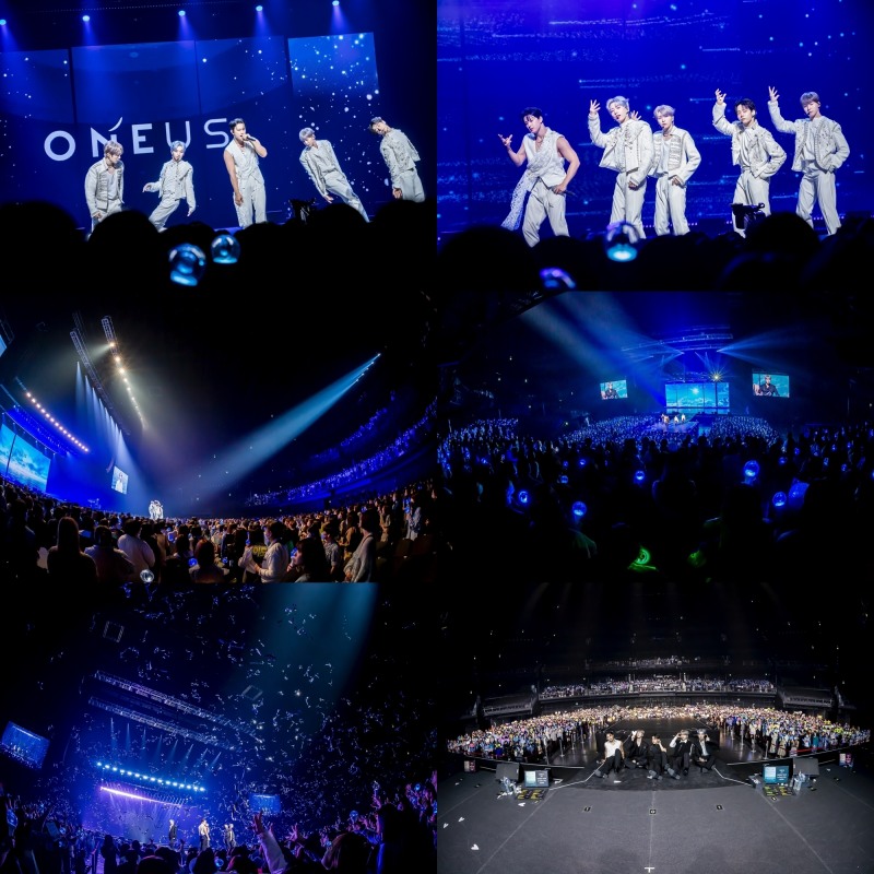 원어스, 日 도쿄서 월드투어 'La Dolce Vita' 화려한 포문…현지 관객 열광