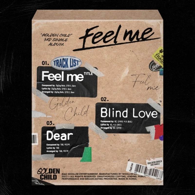 골든차일드, 새 싱글 스케줄러+트랙리스트 공개…타이틀곡은 'Feel me'