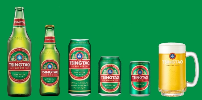 칭다오 맥주. (사진 = 비어케이 홈페이지 캡쳐)