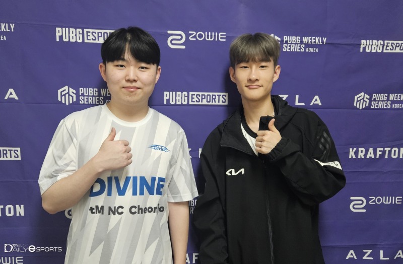 '헬라' 황재현(왼쪽)과 '장구' 조정민.