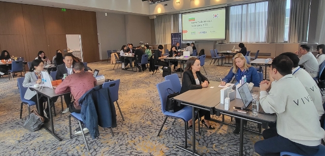 불가리아 수출상담회 / 사진=경기도 제공