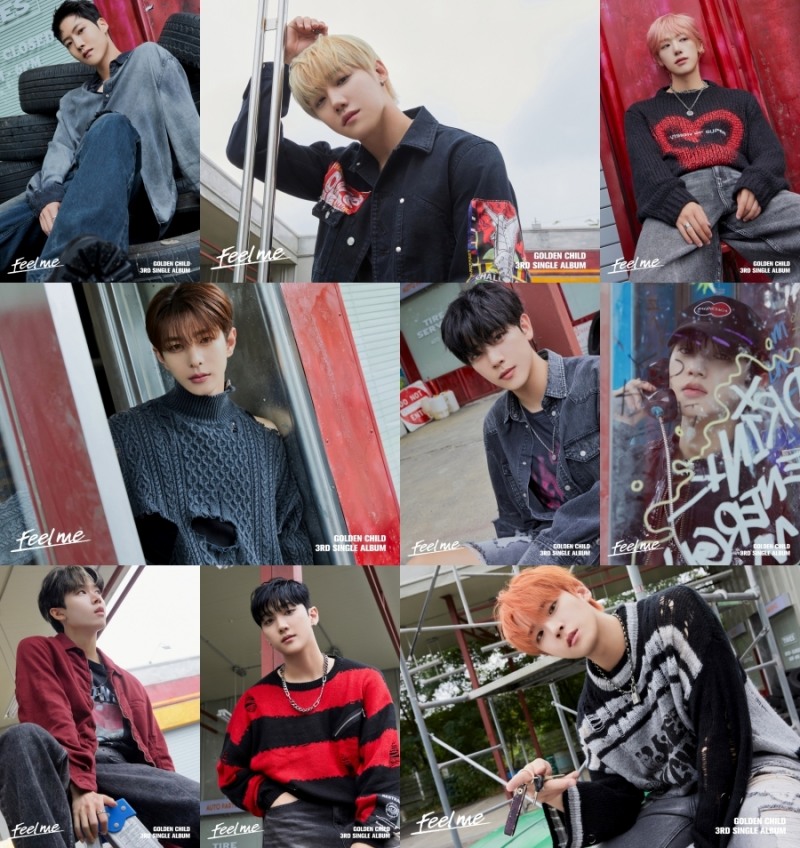 골든차일드, 'Feel me' 콘셉트 포토 공개…심쿵 유발 청춘 영화 비주얼