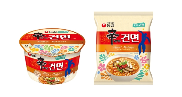 농심 신라면건면 ‘앙리마티스’ 한정판 출시