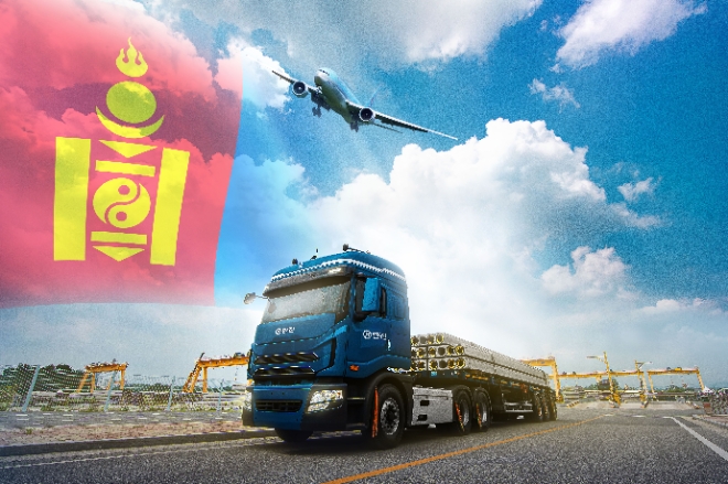 ㈜한진은 몽골 울란바토르에 대표사무소를 설립하고, 아시아 물류 거점을 확보해 나간다고 27일 밝혔다. (사진 = ㈜한진 제공)