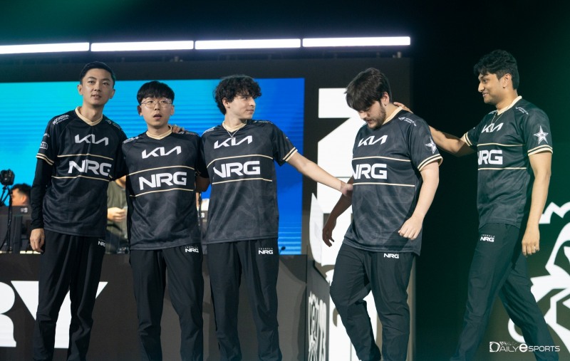 '북미의 희망' NRG, 대회 최고 이변 연출하며 8강 진출