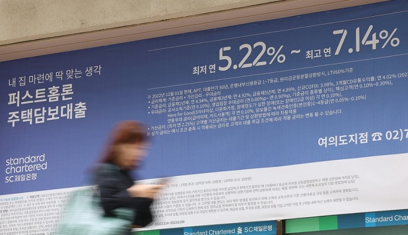 가계대출 2.4조 또 증가? 5대 은행 금리 더 올린다