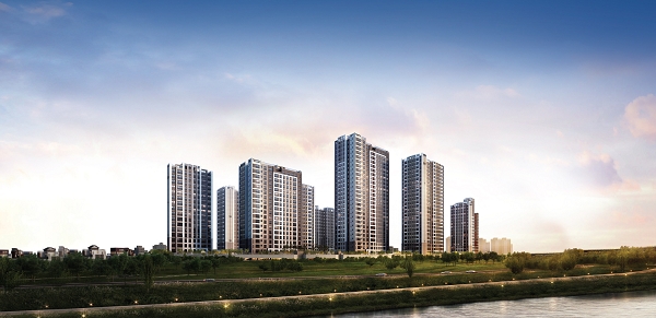 전곡역 제일풍경채 투시도 / 사진=제일건설 제공