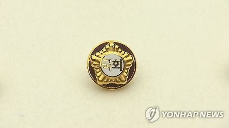 국회의원 배지(사진=연합)