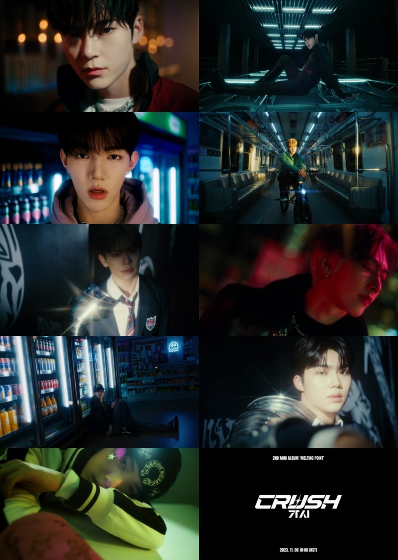 ZEROBASEONE, 신곡 'CRUSH (가시)' 첫 번째 뮤직비디오 티저 공개…"Boys become knights"