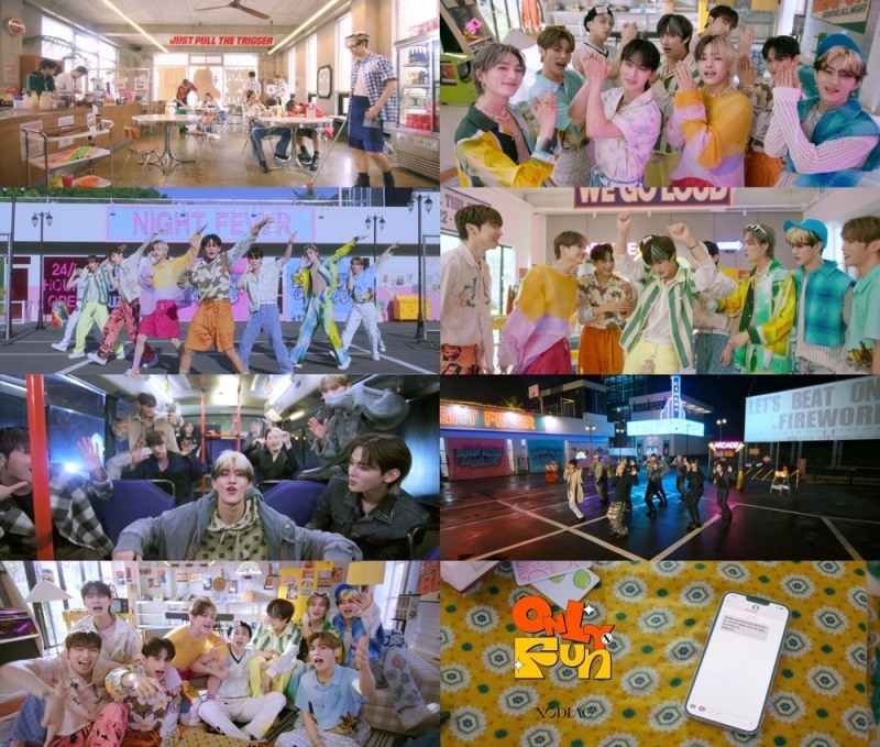 소디엑, 첫 싱글 타이틀곡 'ONLY FUN' 뮤직비디오 풀버전으로 인기 정조준