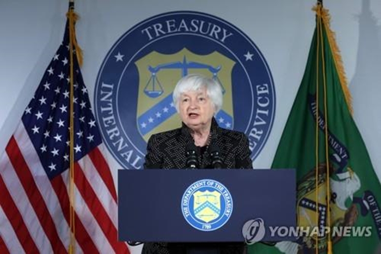 재닛 옐런 미 재무부 장관(사진=연합)
