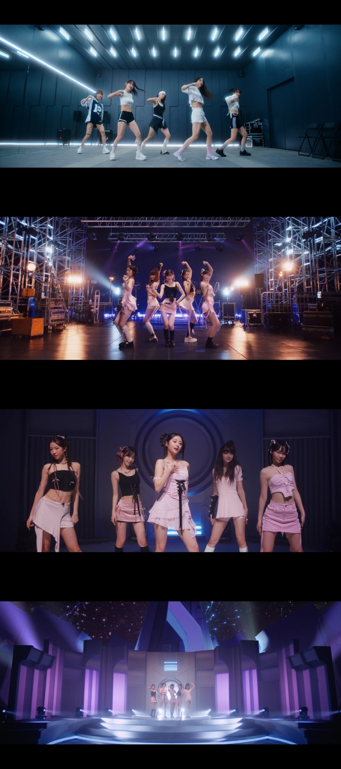르세라핌, ‘Perfect Night’ 퍼포먼스 뮤직비디오 공개…‘음악+비주얼+안무’ 완벽