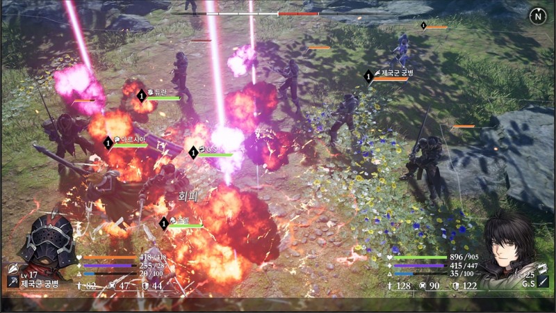 '창세기전: 회색의 잔영' 인게임 이미지(제공=라인게임즈).